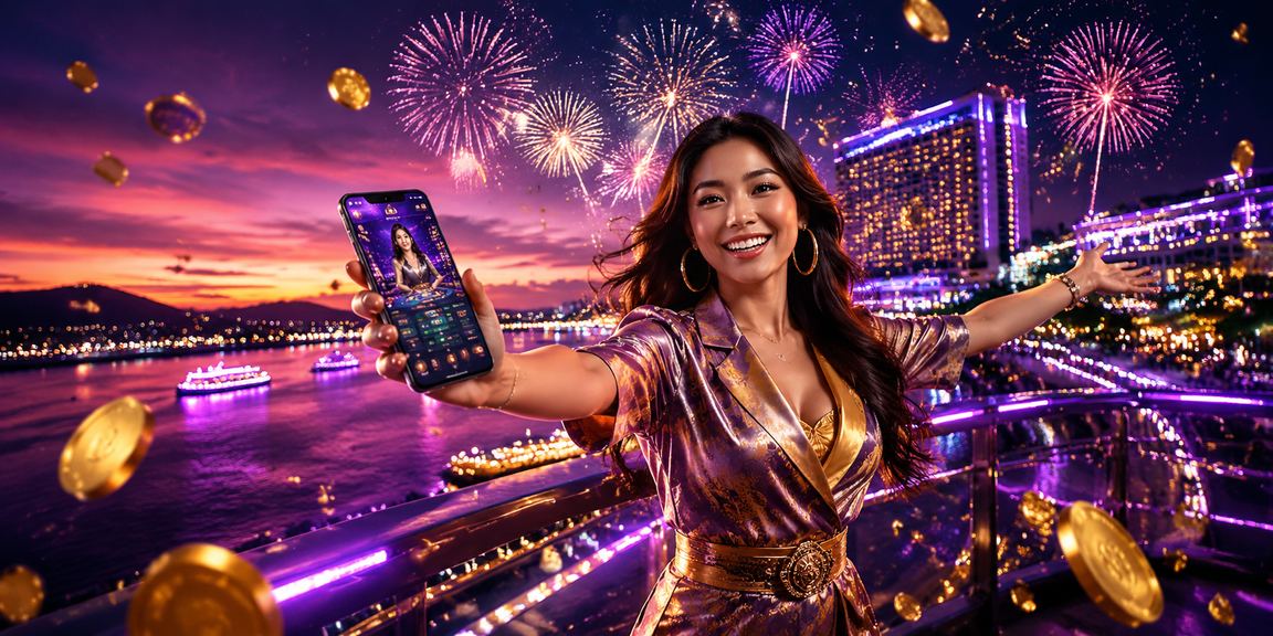 A player in Kota Kinabalu accessing 223 Live Casino baccarat tables on a smartphone
